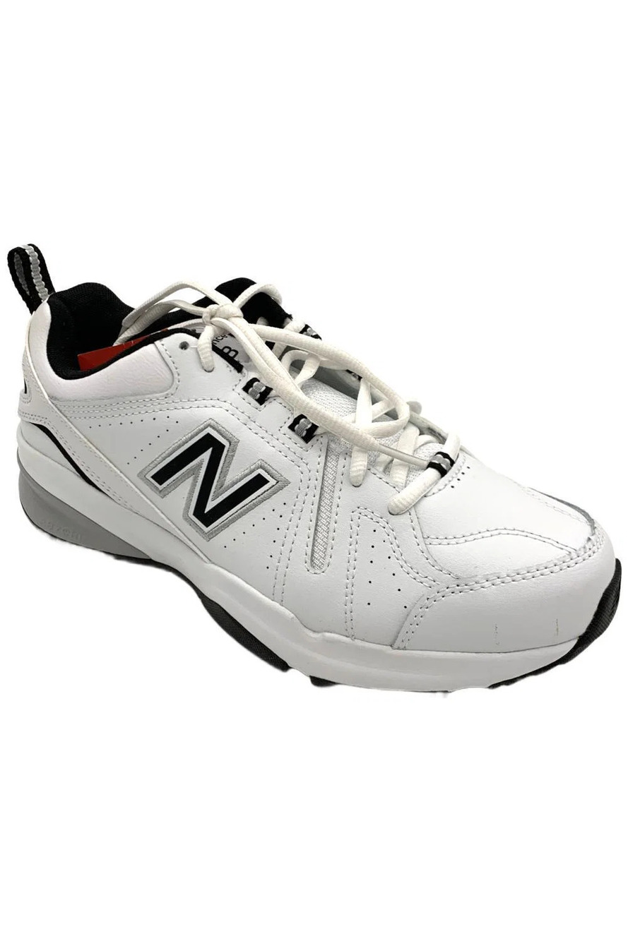 New Balance Men's MX608v5 Training Sneaker White/Black - Medium
